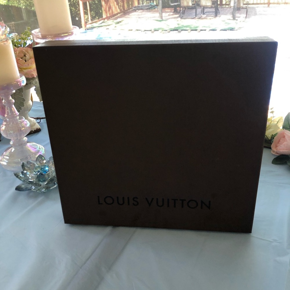 Authentic Louis Vuitton storage box